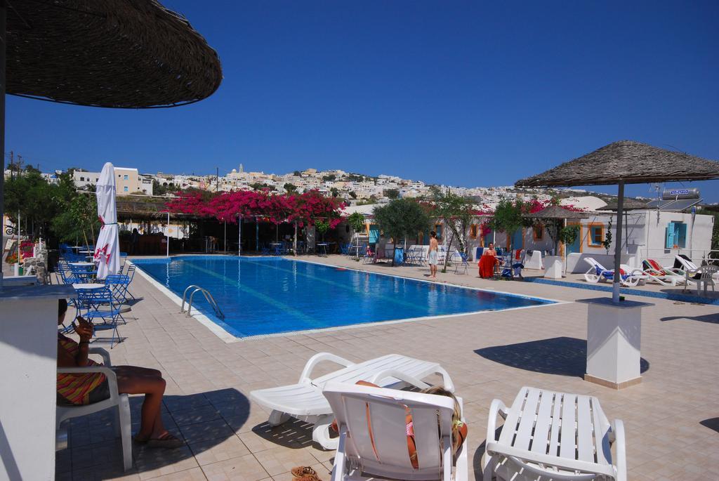 Santorini Camping/Rooms Fira  Exterior foto